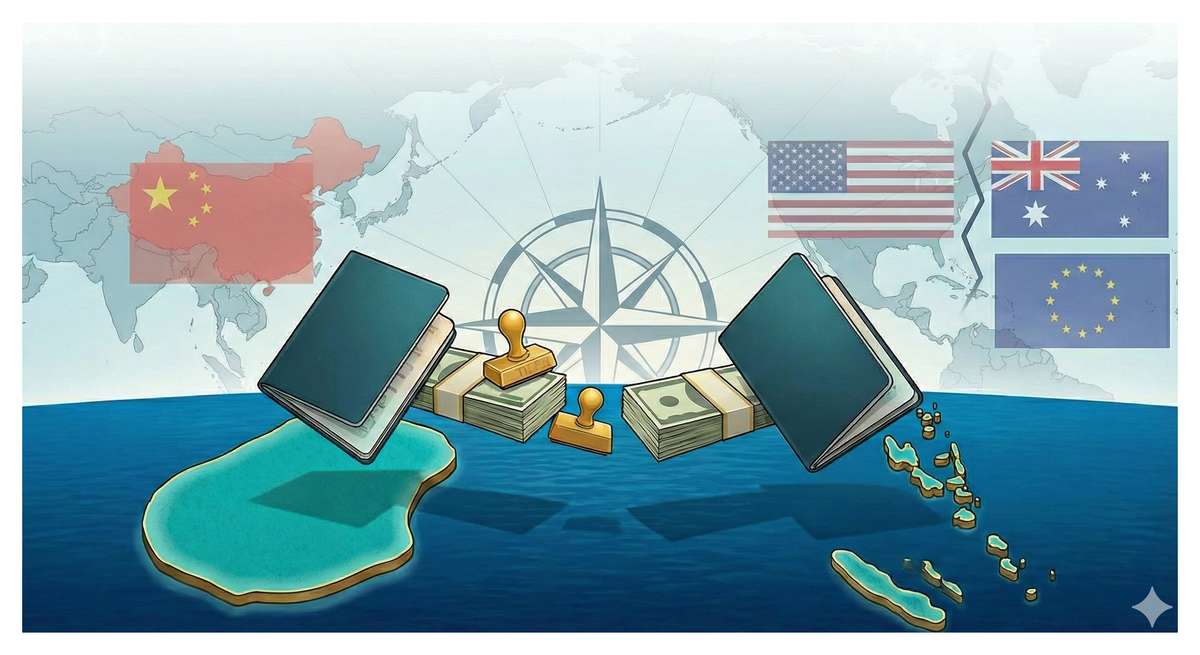 The Golden Atoll: Sovereignty, Survival, and the Pacific’s New Passport Wars